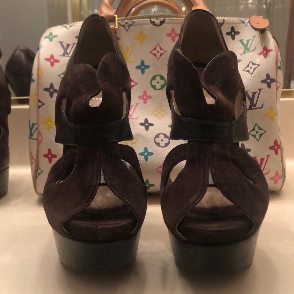 Fendi platform heel